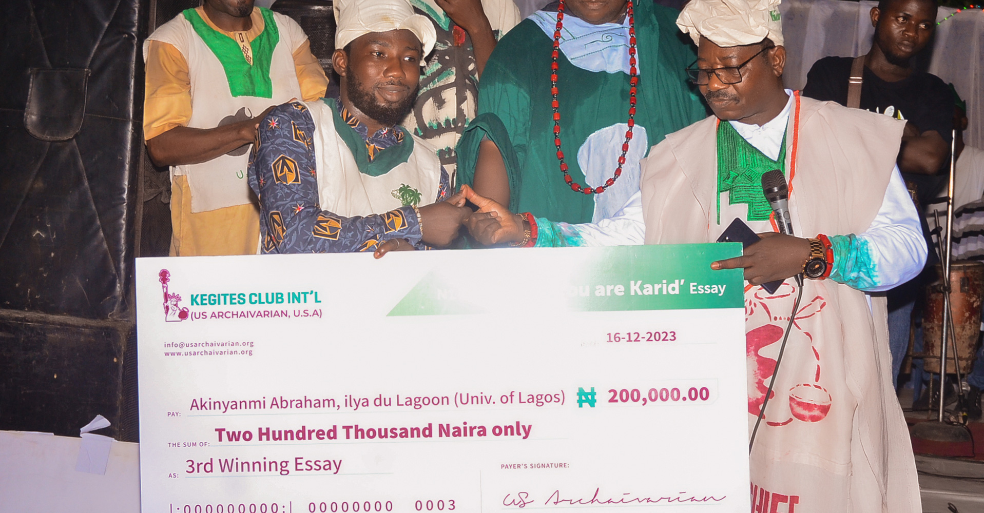 3rd Winning Essay from the 2023 (Maiden) Edition